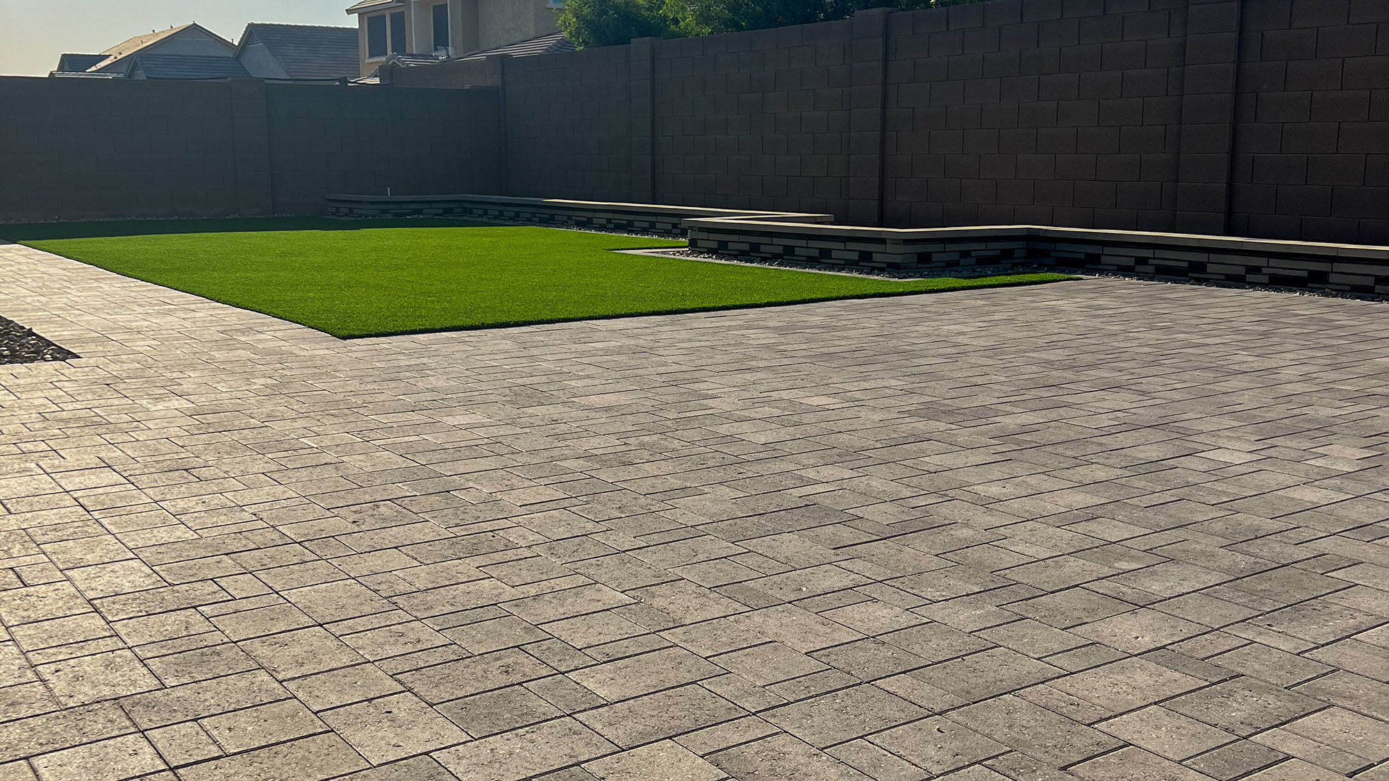 Paver installation